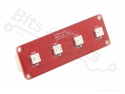 LED paneel board 4x RGB WS2812B adresseerbaar - Crowtail - Elecrow
